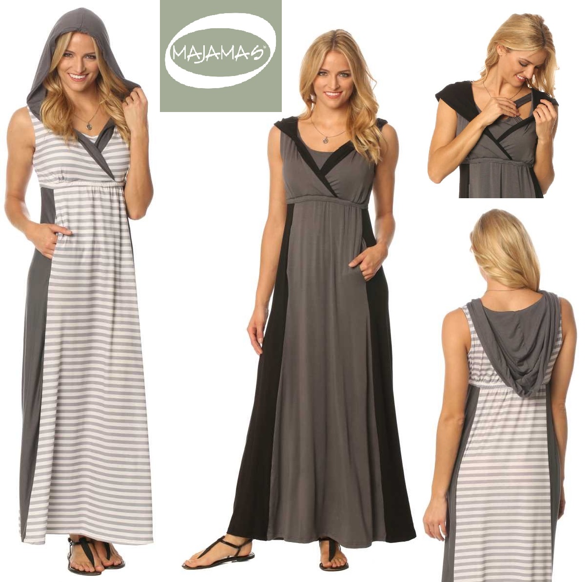 nursing maxi dress