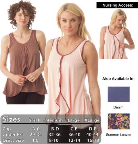 Majamas Centerfold Nursing Tank