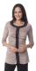 Majamas Baroness Nursing Top--Frappe Brown