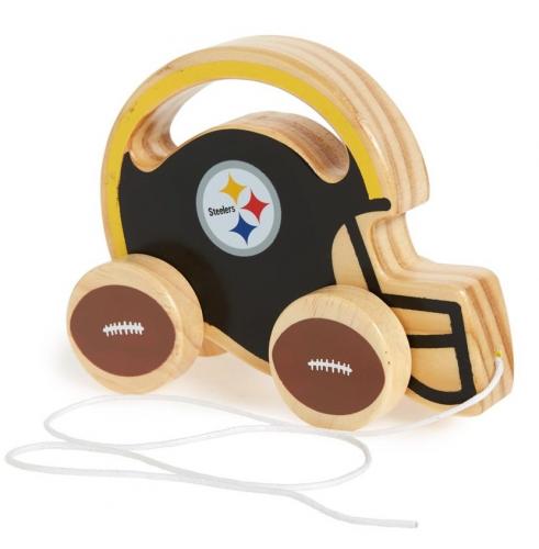 Pittsburgh Steelers Wooden Push & Pull Toy