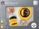 Pittsburgh Steelers Wooden Baby Rattles Set 1