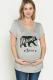 Mama Bear Maternity V-Neck T-Shirt 4
