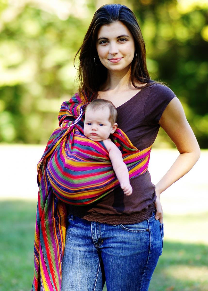 maya ring sling newborn