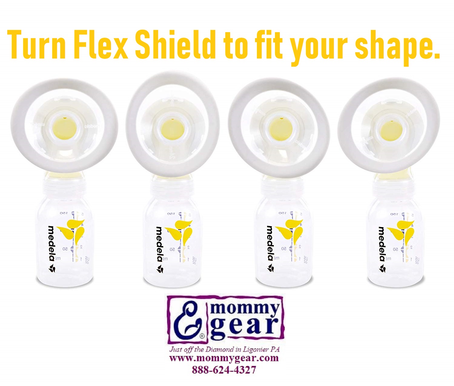 NEW FLEXMedela PersonalFit Breast Shields Pair (2130mm)