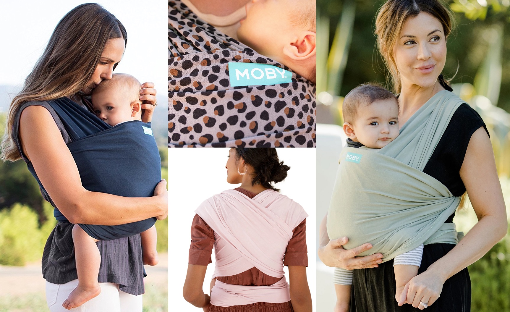 112462838701 Moby Wrap Cotton Baby Carrier 