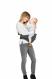 MOBY 2-in-1 Hip Seat Baby Carrier - Grey  8