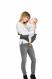 MOBY 2-in-1 Hip Seat Baby Carrier - Grey  8