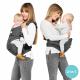 MOBY 2-in-1 Hip Seat Baby Carrier - Grey  1