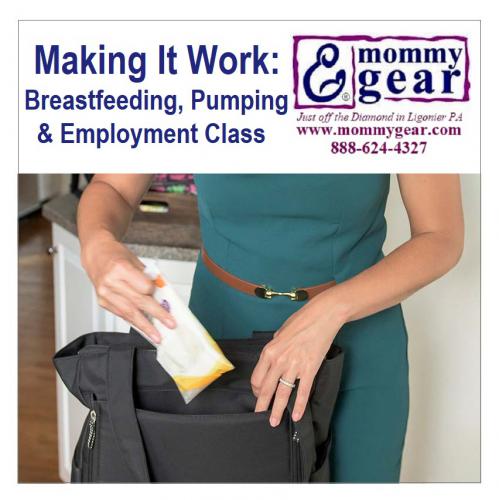 Making It Work: Breastfeeding, Pumping & Employment Class