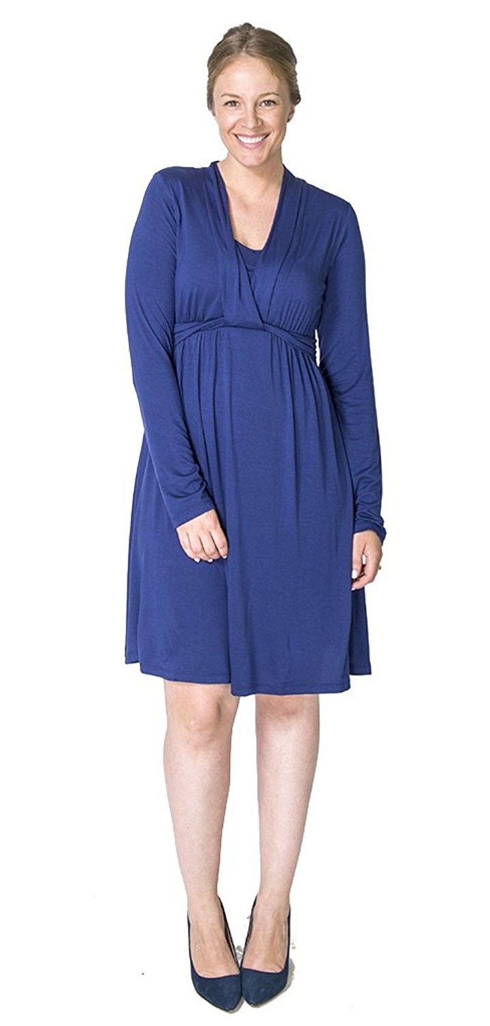 Momzelle Ella Lace Nursing Dress