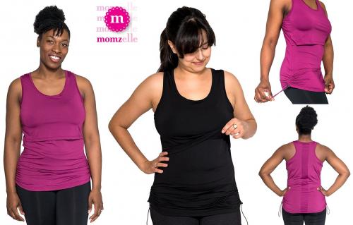 Momzelle Chloe Sport Nursing Tank (XL & XXL Only)