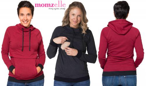 Momzelle Gabby Nursing Hoodie Top