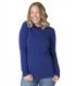 Momzelle Hoodie Longsleeve Nursing Tee 1