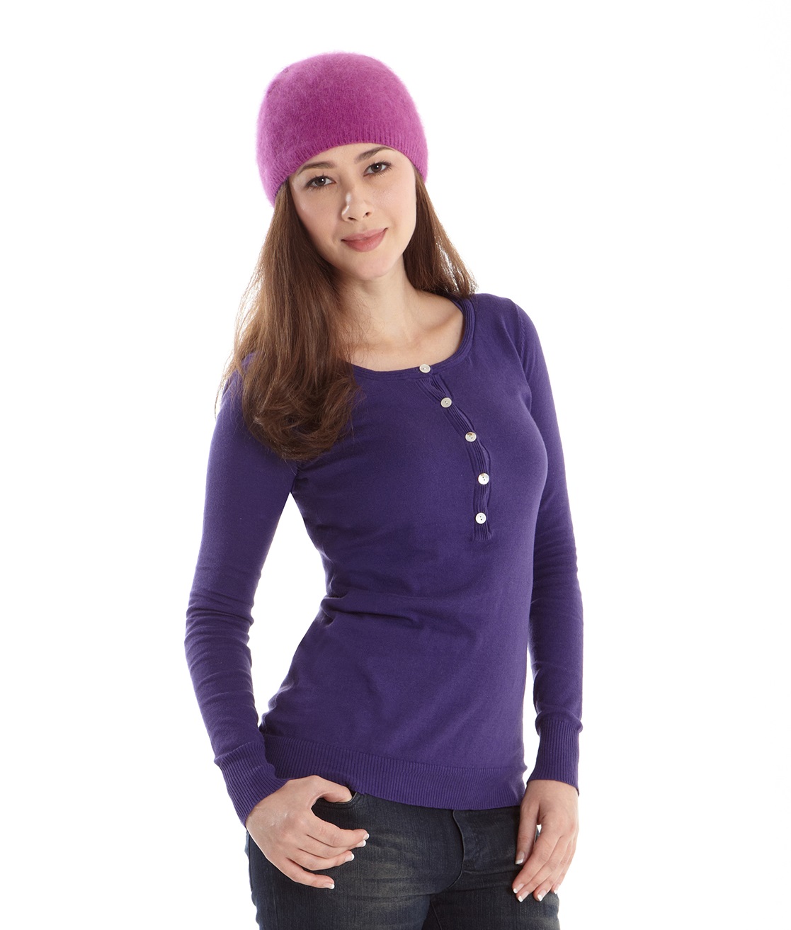 Mothers En Vogue Button Down Nursing Sweater Top