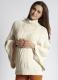 Mothers En Vogue Cable Knit Poncho Sweater & Nursing Tank 7