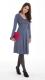 Mothers En Vogue Faux Wrap Nursing Dress--Lavender 1