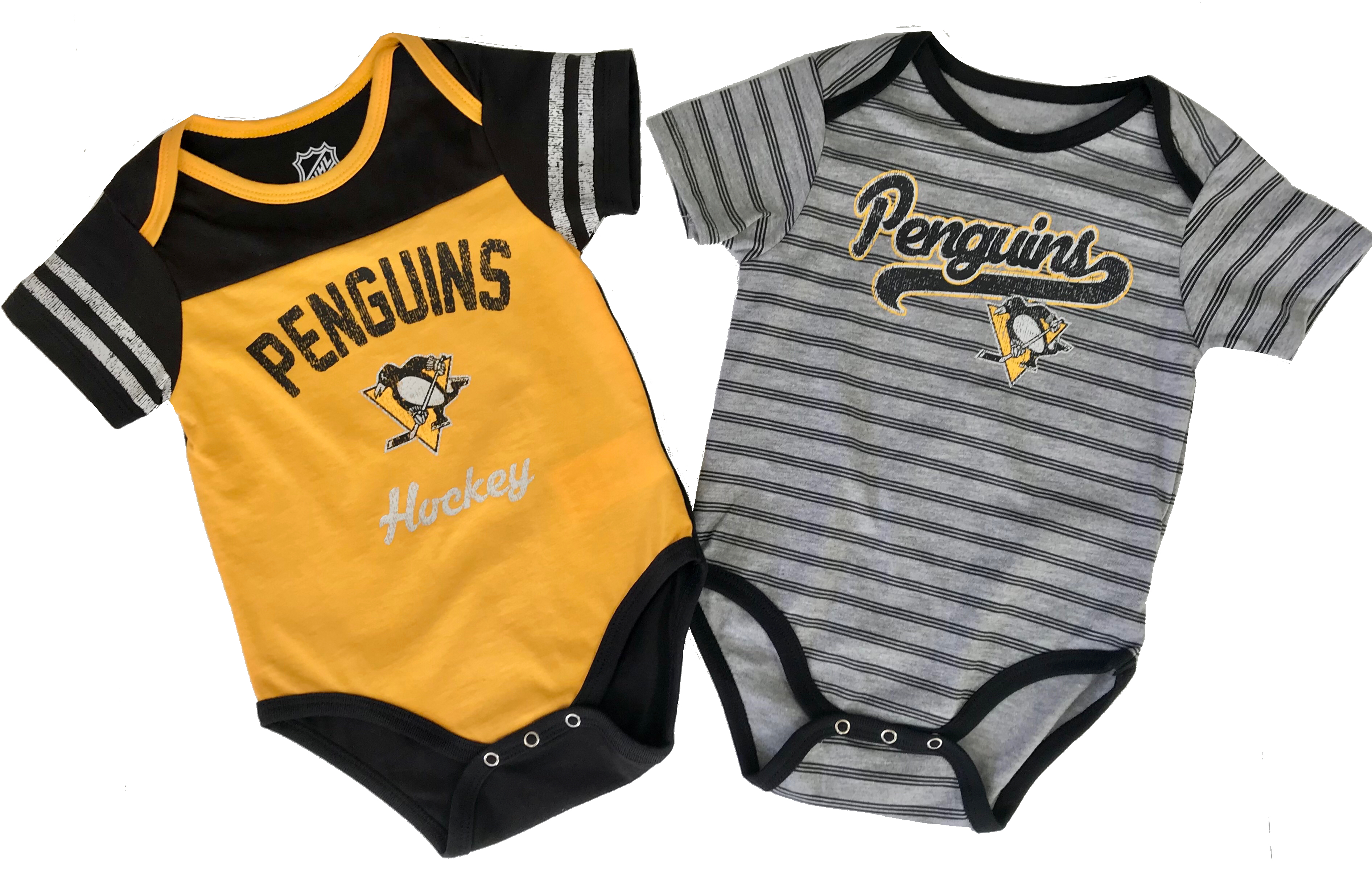 PITTSBURGH PENGUINS BATTLE OF THE BANDS INFANT ROMPER