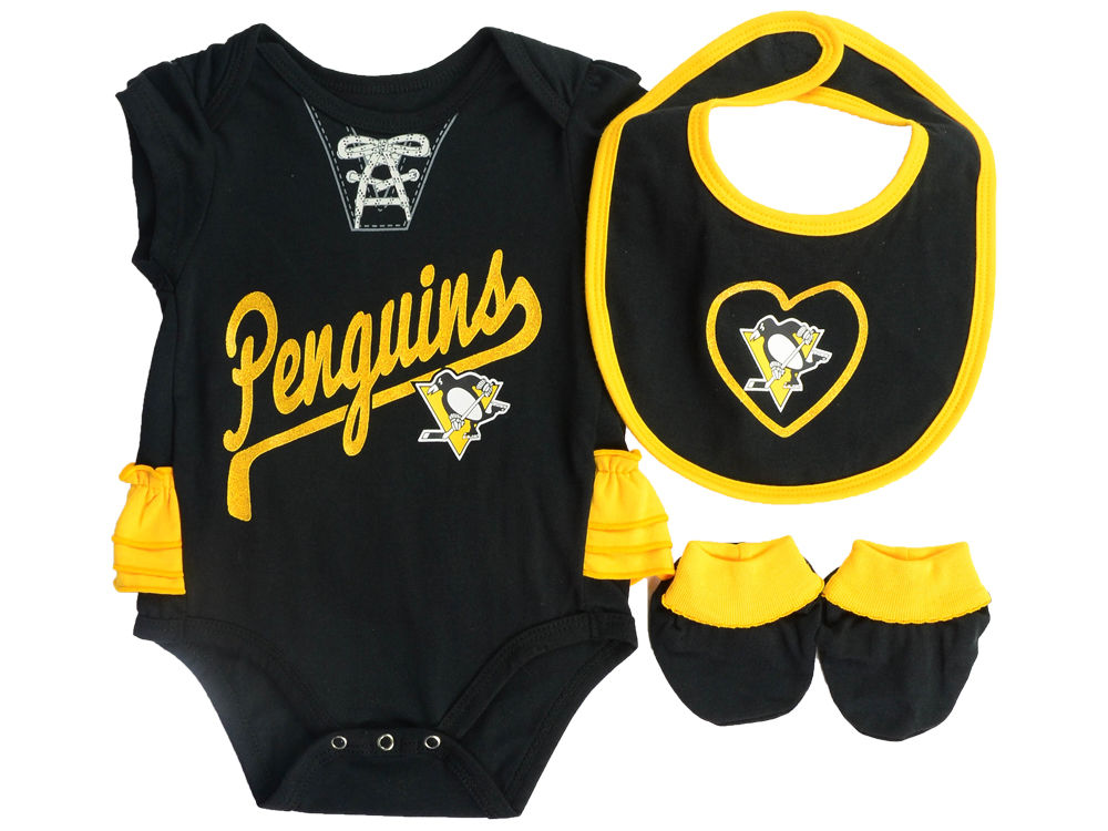 PITTSBURGH PENGUINS BATTLE OF THE BANDS INFANT ROMPER