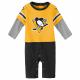 Penguins Goalie Romper (12, 18, 24 Months)