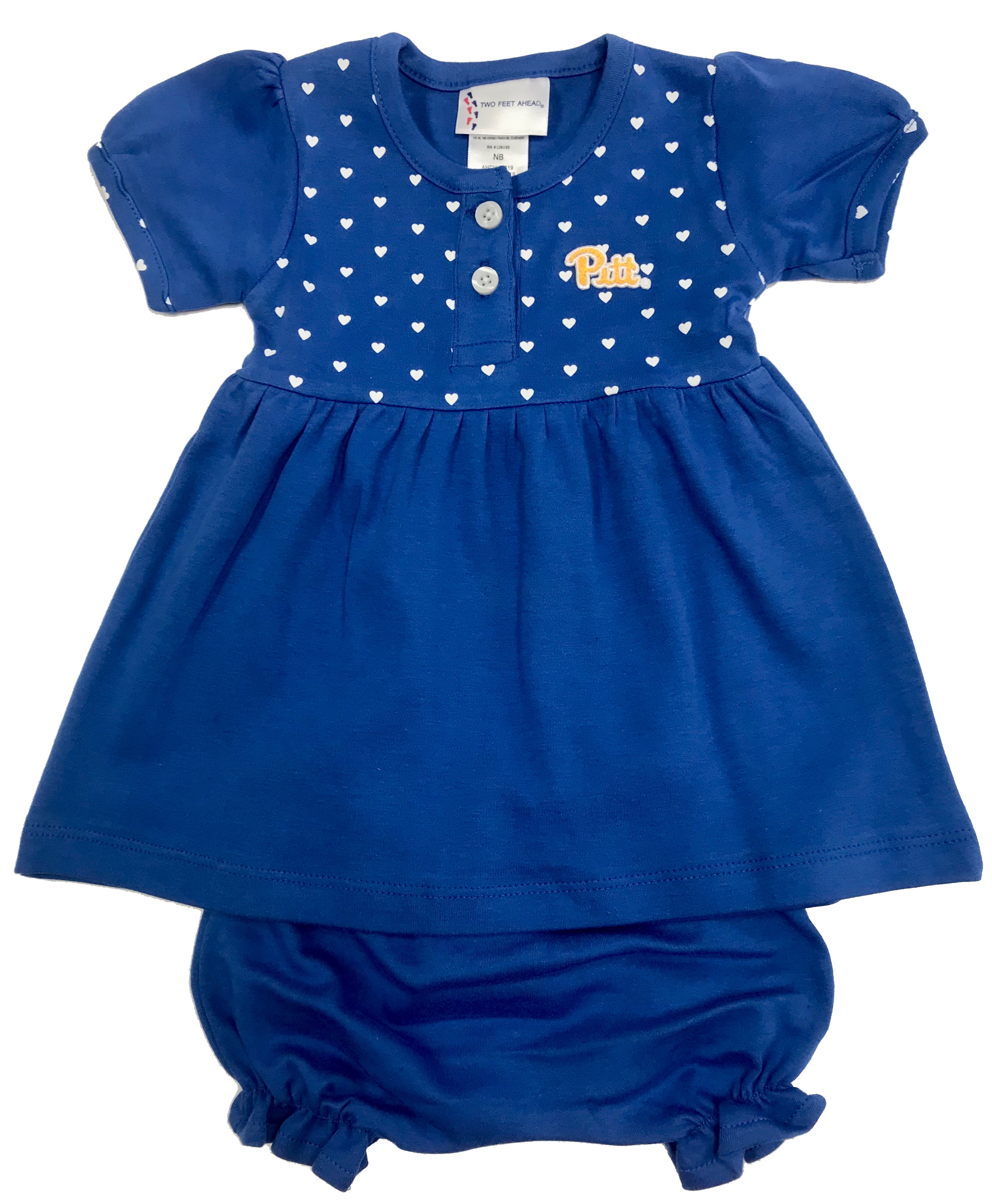 Pitt Baby Dress & Bloomer Set