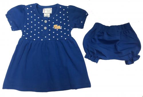 Pitt Baby Dress & Bloomer Set