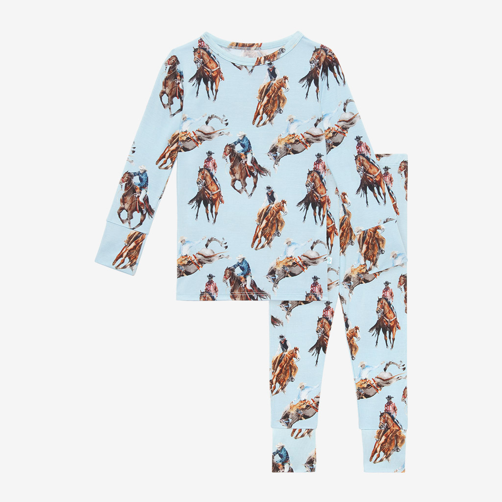 Posh Peanut Brody Children's Long Sleeve Pajamas