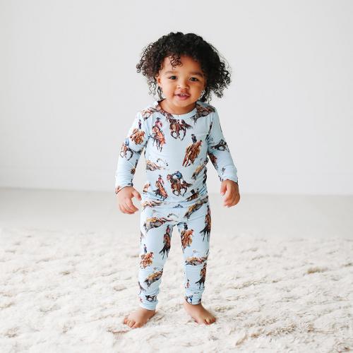 Posh Peanut Brody Children's Long Sleeve Pajamas