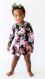 Posh Peanut Milana Long Sleeve Henley Twirl Skirt Bodysuit (12-18 months Only) 1