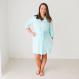 Posh Peanut Robe - Robins Egg Blue