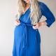 Posh Peanut Robe - Sailor Blue 3