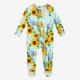Posh Peanut Sunny Footie Ruffled Zippered One Piece - 18-24 months only 3