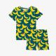 Posh Peanut Bananas Children's Short Sleeve & Shorts Pajamas 1