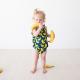 Posh Peanut Bananas Spaghetti Strap Bubble Romper 3