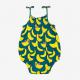 Posh Peanut Bananas Spaghetti Strap Bubble Romper 2