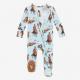 Posh Peanut Brody Footie Zippered Baby One Piece