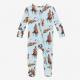 Posh Peanut Brody Footie Zippered Baby One Piece 3