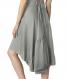 Pretty Pushers Ruffle Cotton Labor Gown - Moonlight Gray 6