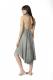 Pretty Pushers Ruffle Cotton Labor Gown - Moonlight Gray 7