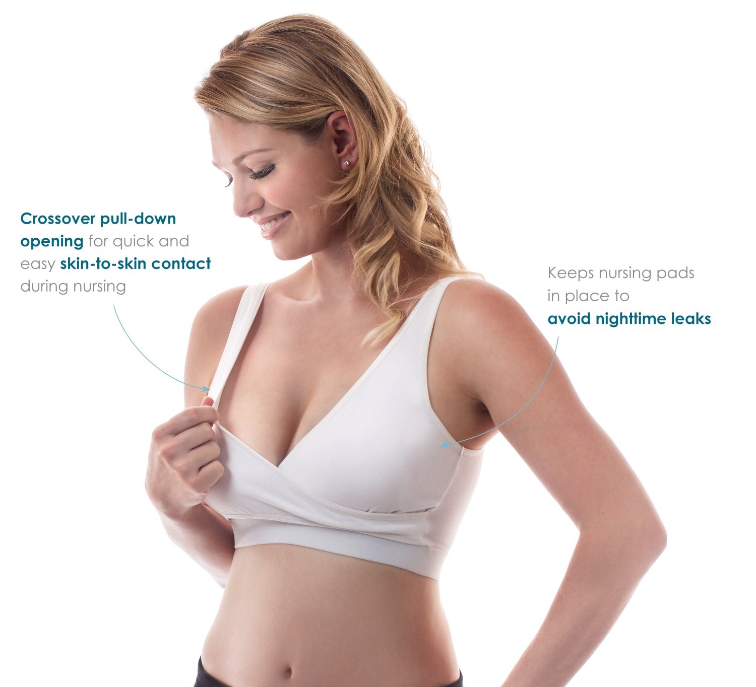 Rumina Classic Crossover HandsFree Pumping & Nursing BraXSmall Only