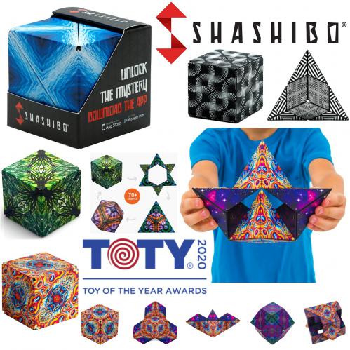 Shashibo Puzzle Cube Earth