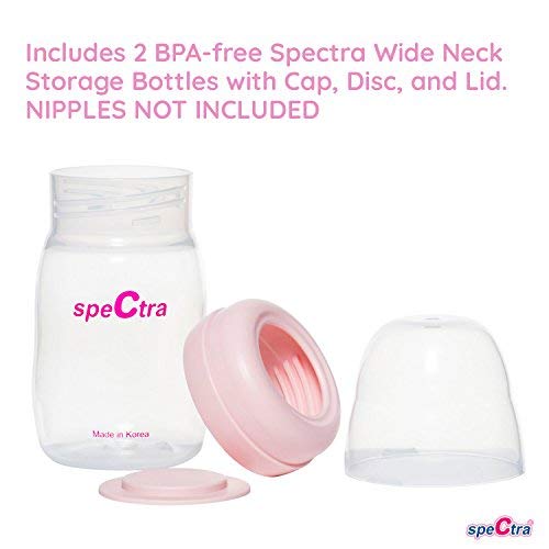 Spectra 2 Wide Neck Breastmilk Storage Bottles