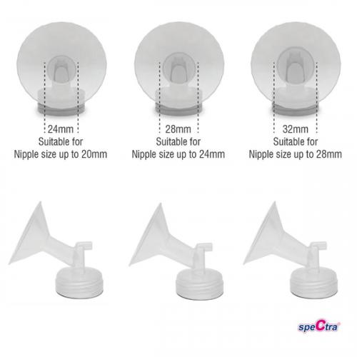 Spectra Single Breast Shield Flange 20mm 24mm 28mm Or 32mm spectra-single-breast-shield-flange-20mm-24mm-28mm-or-32mm
