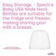 Spectra 2 Wide Neck Breastmilk Storage Bottles 3