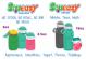 Squeasy Snacker Reusable Non-Spill Silicone Pouch--3.5 oz, 6 oz or 16 oz ($12.99-16.99)