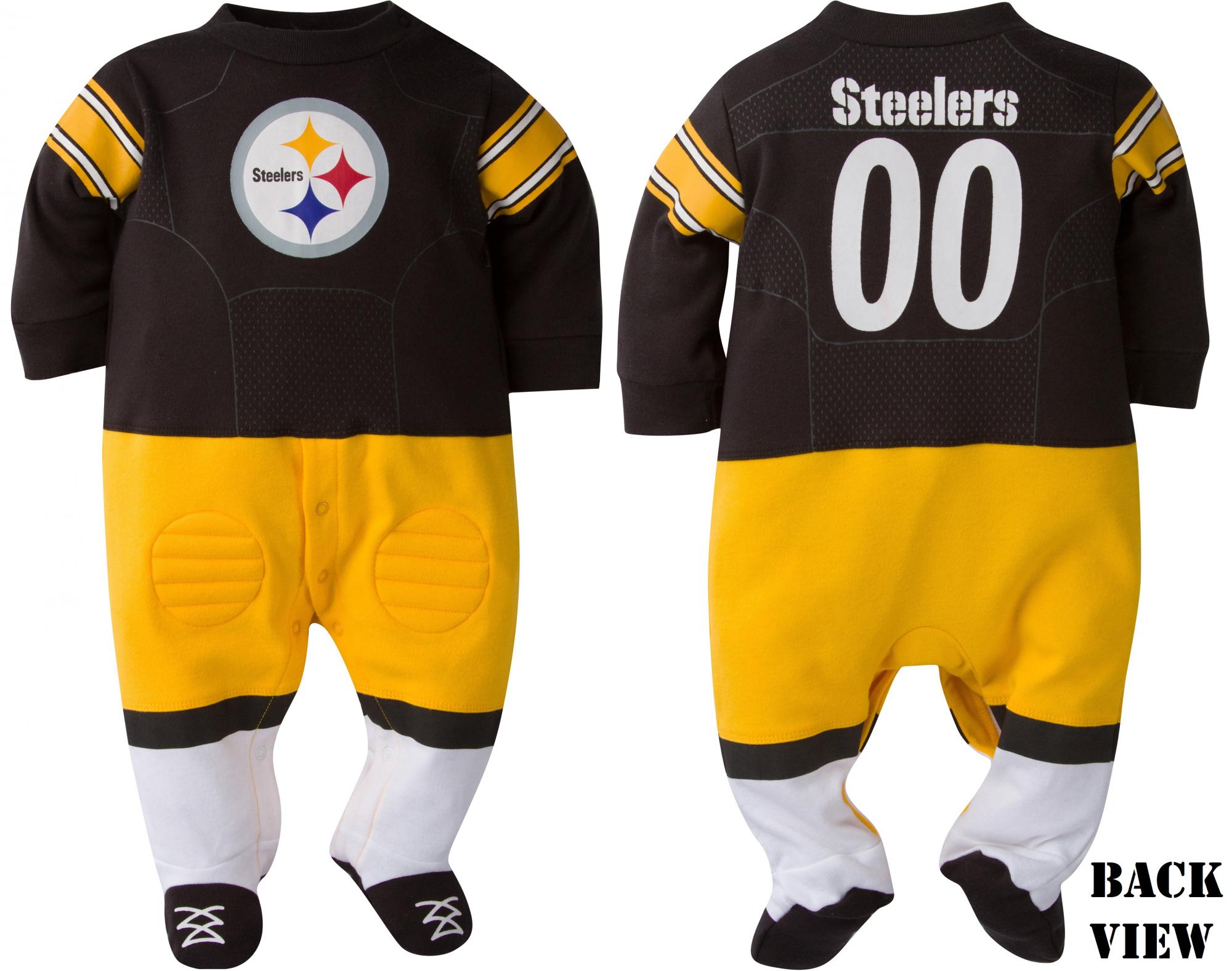 Steelers Sleep N Play Playsuit