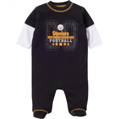 Steelers Sleep N Play Playsuit