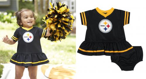 steelers onesie jersey