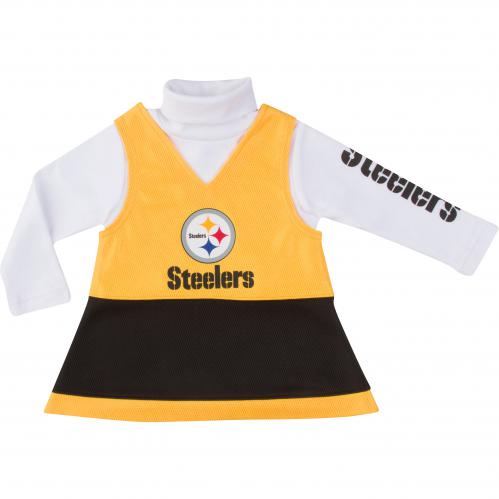 Steelers Jumper & Turtleneck 2 Piece Set (12 or 18 months)