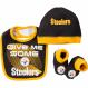 Steelers Bib, Cap & Booty Set