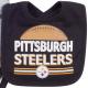 Steelers Sporty Grey Bib, Cap & Bodysuit Set 1